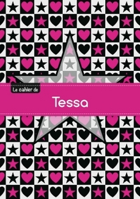 CAHIER TESSA PTSCX,96P,A5 ETOILEETCoeUR
