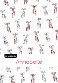 Le cahier d'Annabelle - Petits carreaux, 96p, A5 - Ballerine
