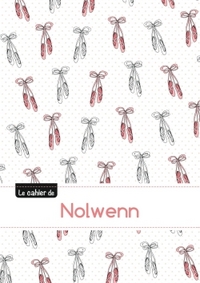 CAHIER NOLWENN BLANC,96P,A5 BALLERINE