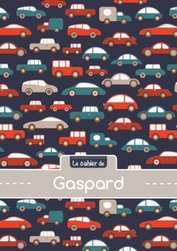 Le cahier de Gaspard - Séyès, 96p, A5 - Voitures