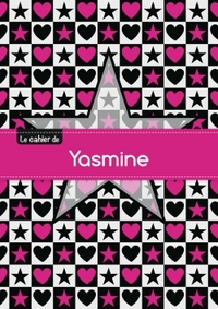 CAHIER YASMINE SEYES,96P,A5 ETOILEETCoeUR