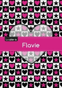Le cahier de Flavie - Petits carreaux, 96p, A5 - C ur et étoile