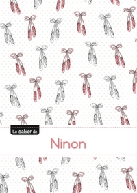 CAHIER NINON BLANC,96P,A5 BALLERINE