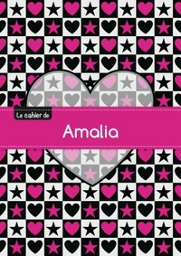Le cahier d'Amalia - Blanc, 96p, A5 - C ur et étoile