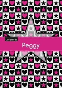 CAHIER PEGGY SEYES,96P,A5 ETOILEETCoeUR