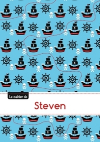 CAHIER STEVEN PTSCX,96P,A5 PIRATES