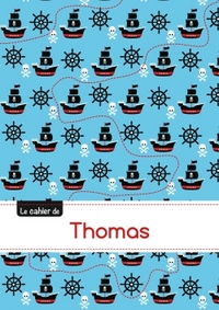 CAHIER THOMAS PTSCX,96P,A5 PIRATES