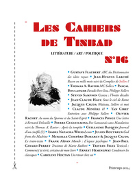 LES CAHIERS DE TINBAD 16