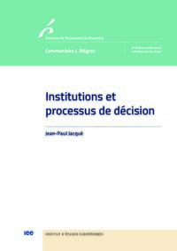 Institutions et processus de décision