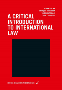 A CRITICAL INTRODUCTION TO INTERNATIONAL LAW