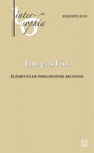 FINI PAS FINI. ELEMENTS DE PHILOSOPHIE SECONDE