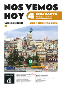 NOS VEMOS HOY 4 COMPACTO. ED. HYBRIDE LIVRE DE L'ELEVE