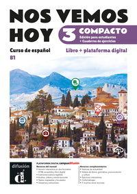 NOS VEMOS HOY 3 COMPACTO. ED. HYBRIDE LIVRE DE L'ELEVE