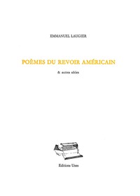 POEMES DU REVOIR AMERICAIN