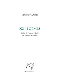 XXI POEMES - EDITION BILINGUE