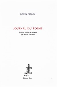 JOURNAL DU POEME