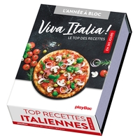 CALENDRIER VIVA ITALIA, LE TOP DES RECETTES ITALIENNES EN 365 JOURS - L'ANNEE A BLOC