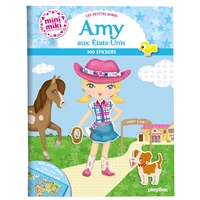 Minimiki - Les petites robes d'Amy aux États-Unis - Stickers
