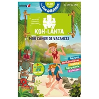 Cahier de vacances 2024 Koh Lanta - Les incollables - CM1 au CM2 - 9/10 ans