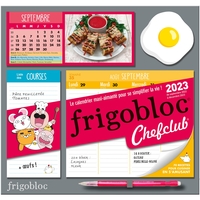 Frigobloc Hebdomadaire 2023 Chefclub (de sept. 2022 à déc. 2023)
