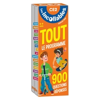 LES INCOLLABLES - TOUT LE PROGRAMME DU CE2 - 8/9 ANS - 900 QUESTIONS REPONSES POUR REVISER EN 2 EVEN