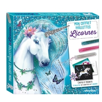 Mon coffret paillettes - Licornes