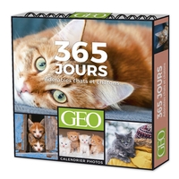 365 JOURS ADORABLES CHATS ET CHATONS  - CALENDRIERS GÉO