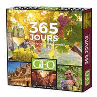 365 JOURS VINS ET VIGNOBLES DU MONDE - CALENDRIERS GEO