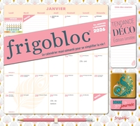 Frigobloc Mensuel 2026 Art Déco (de janv. à déc. 2026)