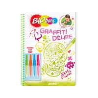 BLOPENS - GRAFFITI DELIRE FLUO - CAHIER CREATIF