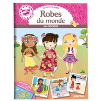 MINIMIKI - LES PETITES ROBES DU MONDE - STICKERS