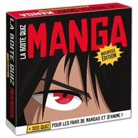 LA BOITE QUIZ MANGA - NOUVELLE EDITION - POUR LES FANS DE MANGAS ET D'ANIME !