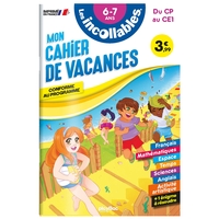 Cahier de vacances 2024 - Les incollables - CP au CE1 - 6/7 ans