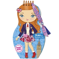 MINIMIKI - CARNET CREATIF - KATE AU ROYAUME-UNI