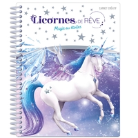 LICORNES DE REVE - MINI CARNET CREATIF - MAGIE DES ETOILES