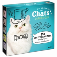 LA BOITE QUIZ CHATS - 350 QUESTIONS ET INFOS POUR TOUT SAVOIR SUR VOTRE ANIMAL PREFERE !