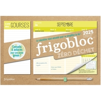 Mini Frigobloc Hebdomadaire 2025 Zéro déchet (de sept. 2024 à déc. 2025)