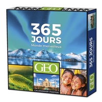 365 JOURS MONDE MERVEILLEUX - CALENDRIERS GÉO