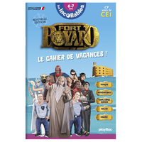 Cahier de vacances 2025 Fort Boyard - Les incollables - CP au CE1 - 6/7 ans