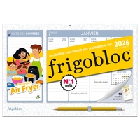 Mini Frigobloc Hebdomadaire Air fryer 2026  - Calendrier Compact / sem (de janv. à déc. 2026)