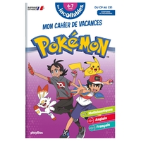 Cahier de vacances 2024 Pokémon - Les incollables - CP au CE1 - 6/7 ans