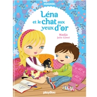 FICTION MINIMIKI - MINIMIKI - LENA ET LE CHAT AUX YEUX D'OR - TOME 4