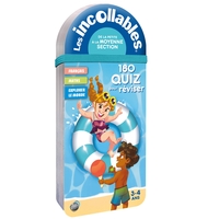 Les Incollables - 180 quiz pour réviser - De la PS à la MS - 3/4 ans