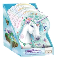 BOITE VENDEUSE 12 EX POCHETTE CREATIVE LICORNE STYLE - SEPTEMBRE 2020