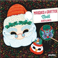 Masques à gratter - Noël