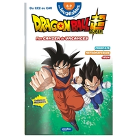 Cahier de vacances Dragon Ball Super 2025 - Les Incollables - Du CE2 au CM1 - 8/9 ans