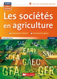 LES SOCIETES EN AGRICULTURE