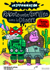 ROBOTS CONTRE GORILLES DANS LE DESERT