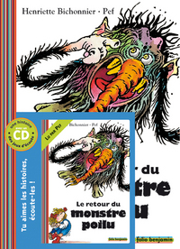 LE RETOUR DU MONSTRE POILU (LIVR-CD)