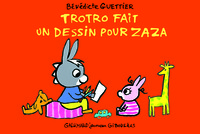 TROTRO FAIT UN DESSIN POUR ZAZA - C'EST SUPER D'ETRE UN GRAND FRERE